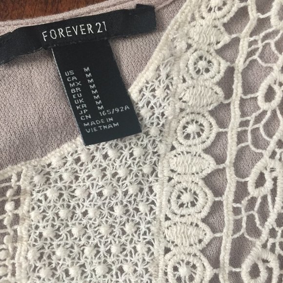 Forever 21 Crochet Bohemian Top - Picture 5 of 5